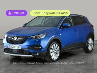 vauxhall grandland x 1.2 turbo elite nav suv 5dr petrol manual 6spd euro 6 (start/stop) (130 ps)