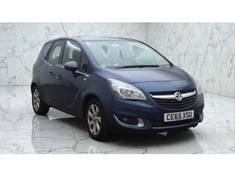 vauxhall meriva 1.4i life mpv 5dr petrol manual euro 6 (100 ps)