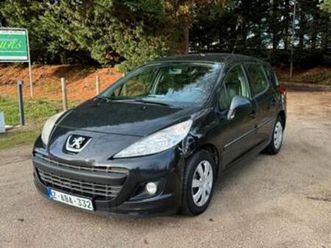 ② peugeot 207 sw 1.6 hdi 95ch airco toit pano 10.2012 ! — peugeot — 2ememain