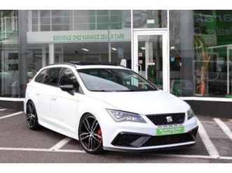 ② seat leon st cupra 2.0tsi 300cv 4drive dsg pano full options — seat — 2ememain