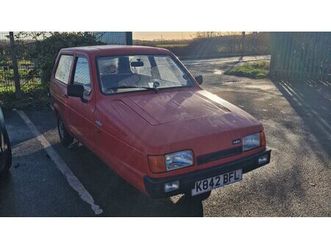 1993 reliant robin rouge manuel, 4 vitesses conduite à dr...