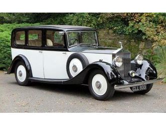 1936 rolls-royce 20/25 hooper limousine gxk23 limousine petrol manual