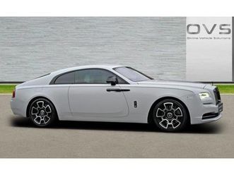 rolls royce wraith [black badge] 6.6 v12 petrol coupe auto 2019 [19] grey