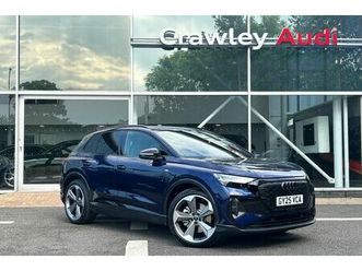 audi q4 210kw 45 quattro 82kwh black edition 5dr auto