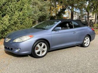 2005 toyota solara convertible excellent condition