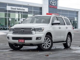 toyota sequoia * 4wd platinum 5.7l*