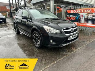 SUBARU XV 2014-subaru-xv-2-0d-black-5dr-hatchback-diesel-manual