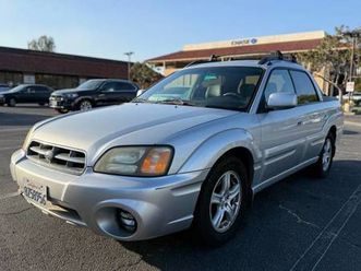2003 subaru baja - stick shift pickup w/ low mileage