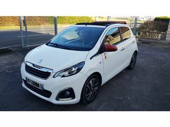 peugeot 108 ess. roland garros. 1.2l 4cv. kit embrayage + kit distribution neuf. 93200km. garantie 6 mois.