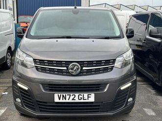 vauxhall vivaro 1.5 turbo d 2900 sportive panel van 6dr diesel manual l2 h1 euro 6 (start/stop) (100 ps)