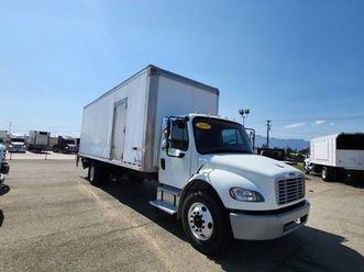 26ft box freightliner cummins alison auto 26k gvw 156k miles air ride