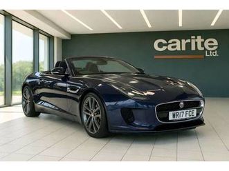 2017 jaguar f-type 3.0 supercharged v6 2dr auto convertible petrol automatic