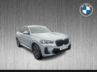 bmw x4 xdrive20d m sport 2.0 5dr