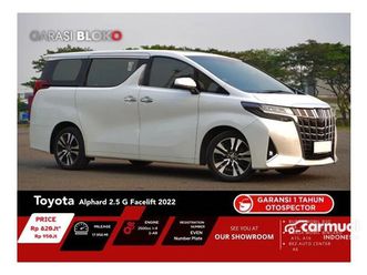 2022 toyota alphard 2.5 g mpv facelift cbu atpm odo 28 rbuan hot items