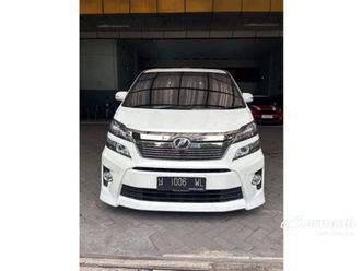 2013 toyota vellfire 2.4 z mpv