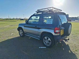 mitsubishi, shogun pinin, 4x4, estate, 2001, manual, 41k miles , long mot