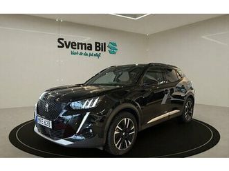 peugeot e-2008 gt-pack 50 kwh panorama läder automat