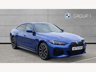 bmw 4 series gran coupe 420i m sport 5dr step auto