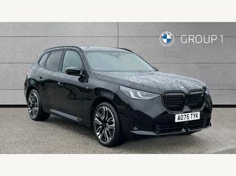 bmw x3 xdrive m50 5dr auto