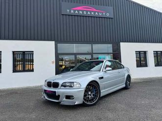 bmw m3 (e46) 3.2 i coupe 343cv m / origine france / large suivi d'entretien
