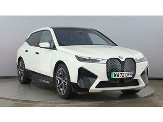 bmw ix xdrive40 m sport edition 5dr