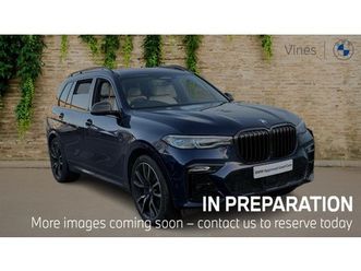 bmw x7 xdrive40d m sport 3.0 5dr