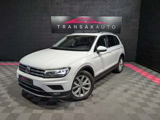 volkswagen tiguan 2.0 tdi 150 dsg7 carat / toit ouvrant / 4 pneus neufs