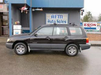 2000 subaru forester awd $3,500 is out the door