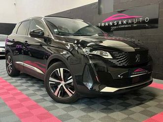 peugeot 3008 1.5 bluehdi eat8 s&s 130 ch boite auto gt / gt line / 1 ère main / entretien complet peugeot / toit ouvrant panoramique