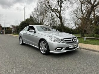 mercedes benz e350 cg 3.5 v6 petrol only 5600 miles from new blueefficiency sport 2009