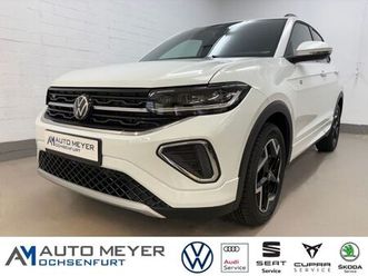 volkswagen t-cross r-line 1.0 l dsg navi ahk ganzjahresreif