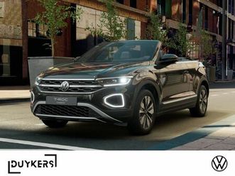 volkswagen t-roc cabriolet 1.0 l tsi goal rfk gjr app