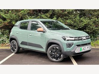 dacia spring dacia spring 27kwh extreme 65 48kw 5dr auto sat nav+rear camera+carplay hatchback 2025, 634 miles, £10945 - 33040011 - exchangeandmart.co.uk