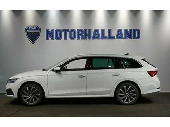 skoda octavia combi iv hybrid dragkrok kamera pano