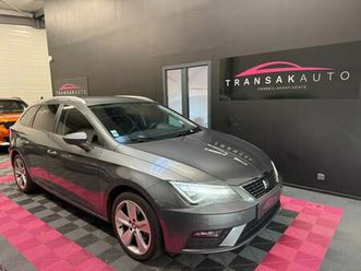 seat leon st 1.6 tdi 115 cv start/stop dsg7 style + carplay + caméra de recul + full led