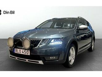 skoda octavia combi scout tsi dsg 4x4 drag värmare vhjul