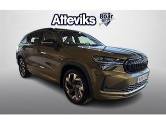skoda kodiaq 7-seater sportline 2,0 tdi 7 vxl dsg 4x4 7-sits
