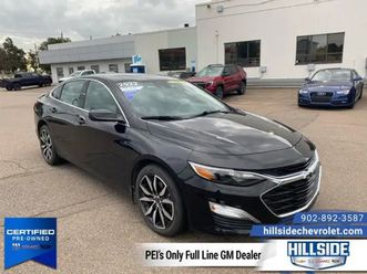 2022 chevrolet malibu rs - certified - aluminum wheels - $171 b/