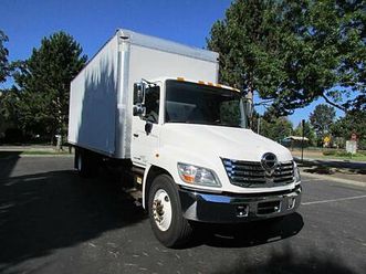 2008 hino 268 lift gate and ramp 24ft non cdl box truck boxtruck