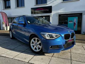 bmw serie 1 f20 118d 143ch m sport to - h/k - xénon - sièges chauffants
