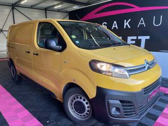 citroen jumpy fourgon m bluehdi 1.6 95 bvm5 confort avec distribution neuve + caméra de recul + carplay/androidauto