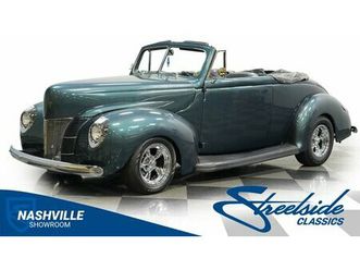 1940 ford deluxe convertible