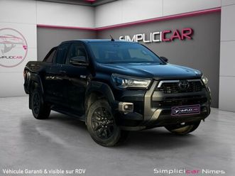 toyota hilux 2.8l 204 invincible pick up x-tra - attelage - rideaux - roll bar - garantie 2031