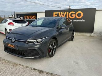 volkswagen golf 8 gte 1.4 hyb rech 245 ch camera- carplay vol. et sieges chauffants eclai. ambiance