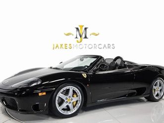 2005 ferrari 360 spider f1 *$30,000 major service just done* *13,000 miles*