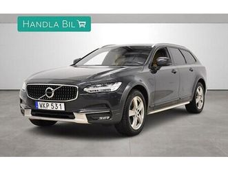 volvo v90 cross country d4 awd momentum skinn teknik d-värm kamera navi sov