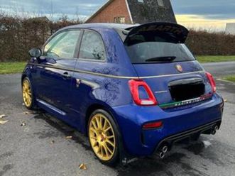 ② abarth 595 scorpioneoro edition gulf blue 1 of 50 — abarth — 2ememain