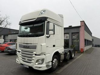 daf xf 105.480, 3 osiowy, oś skrętna kozerki