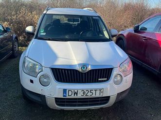 skoda yeti 1.6 tdi 77 kw 311500km wroclaw krzyki • olx.pl