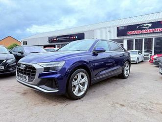 2018 audi q8 3.0 tdi v6 50 s line tiptronic quattro euro 6 (start/stop) 5dr estate diesel automatic